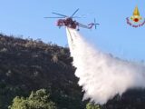 Incendio a Castelforte, fiamme inceneriscono 4 ettari di macchia mediterranea