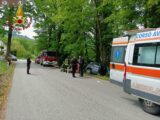 Schianto sulla Provinciale 652 a Sant’Angelo del Pesco: auto contro un albero, interviene l’eliambulanza