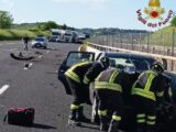 Tragedia sull’A1 a Guidonia Montecelio, un morto e un ferito grave in incidente tra auto e furgone