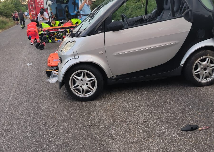 Grave incidente stradale a Castrocielo, un morto e una giovane elitrasportata a Roma Grave incidente stradale a Castrocielo, un morto e una giovane elitrasportata a Roma