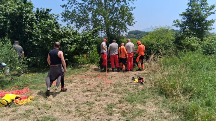 Scomparso a Sant’Angelo in Theodice,83enne ritrovato a tre metri di profondità nel Gari