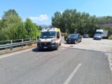 Incidente stradale a Cassino, due feriti nello scontro di Mercedes e Peugeot  