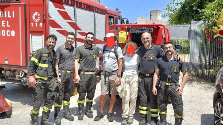 Cassino – Due turisti si perdono in alta montagna durante un’escursione, salvati dai vigili del fuoco