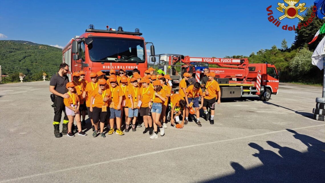 Castelpetroso – Campo scuola 2025, i Vigili del Fuoco in prima linea nella formazione