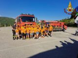 Castelpetroso – Campo scuola 2025, i Vigili del Fuoco in prima linea nella formazione