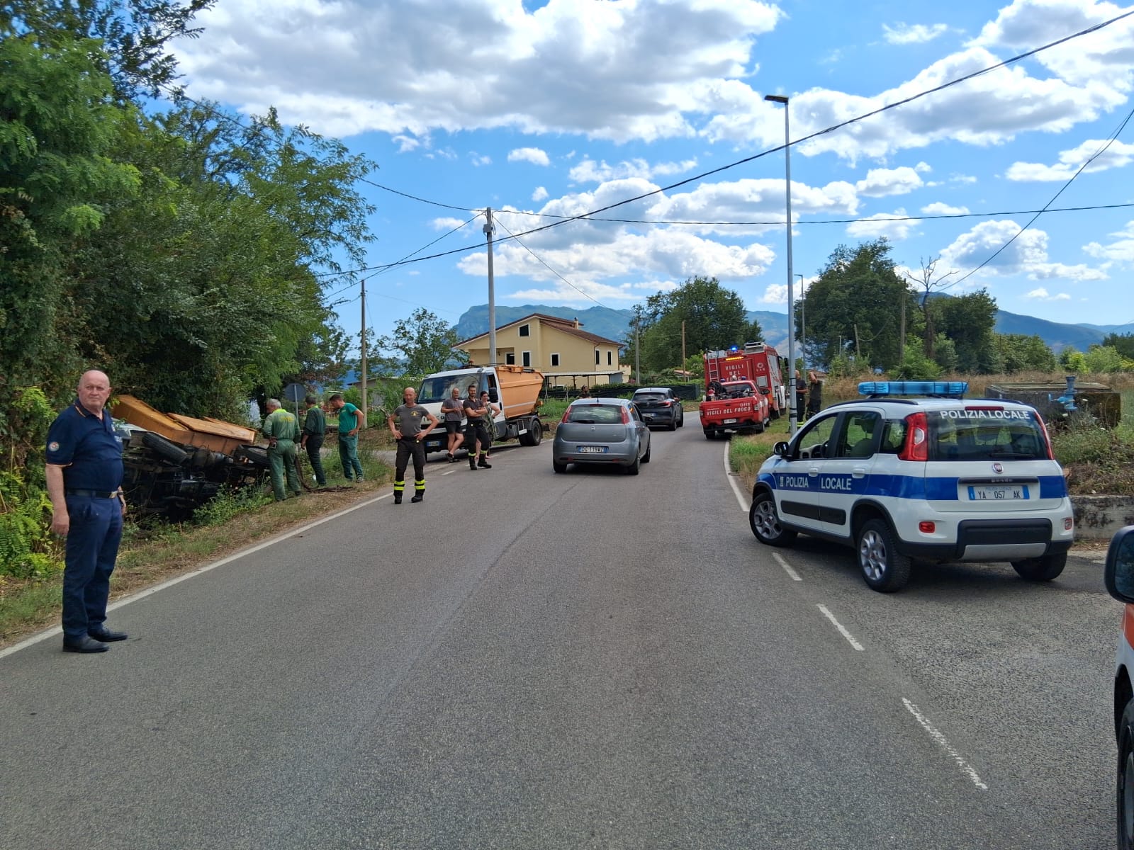 gravissimo incidente stradale oggi san giuliano terme pi