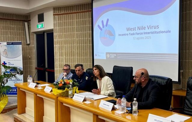 West Nile virus, tavolo tecnico su prevenzione econtenimento all’ospedale Santa Maria Goretti di Latina
