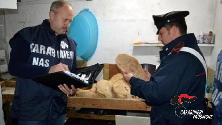 Pontecorvo – Chiuso un panificio per gravi irregolarità igienico – sanitarie e strutturali