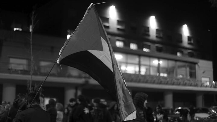 Luci sulla Palestina, flash mob all’ospedale di Cassino
