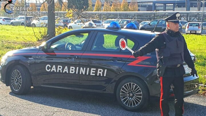 Cassino – 20enne sorpreso dai carabinieri con 22 grammi di hashish, denunciato