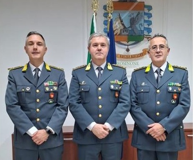 Frosinone – Si insedia il nuovo comandante della Guardia di Finanza del gruppo di Frosinone