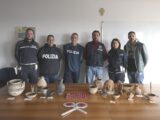 Affidati alla Soprintendenza reperti archeologici recuperati da polizia a Minturno