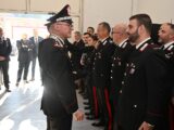 Visita del generale Cantoni al Comando provinciale dei Carabinieri di Frosinone