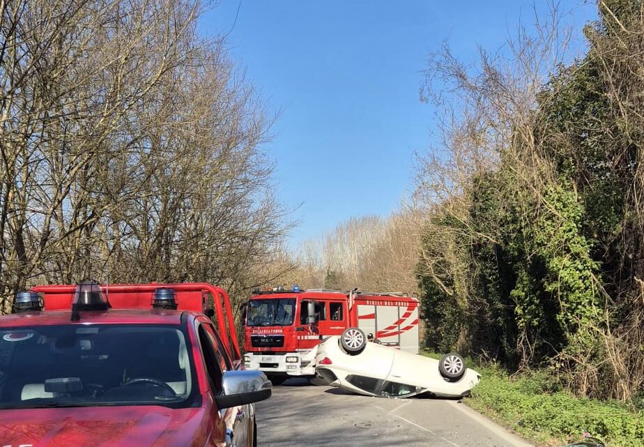 Incidente stradale tra Sant’Apollinare e Sant’Angelo, un ferito