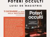 Cassino – Domani 11 dicembre la presentazione di “Poteri occulti” di Luigi De Magistris