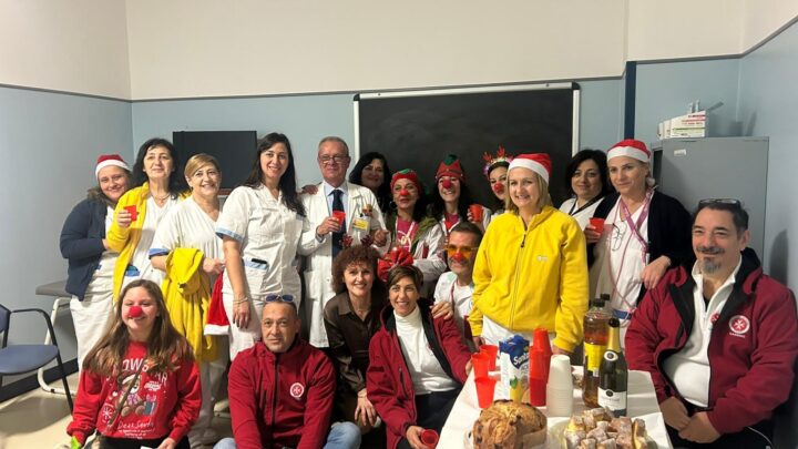 I volontari di Sogit portano dolci e sorrisi in pediatria a Cassino