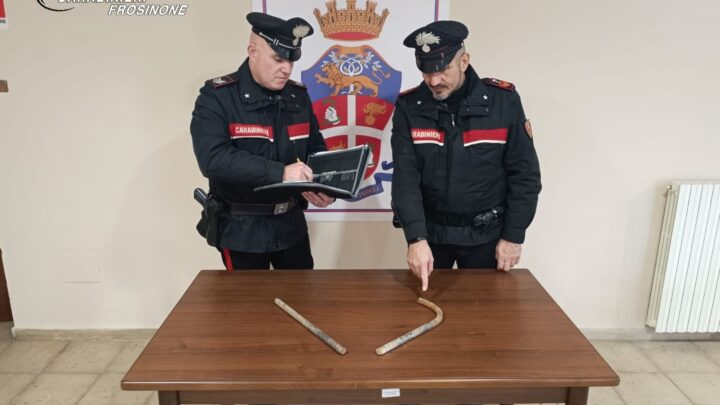 Pontecorvo e San Giorgio a Liri – Tre persone denunciat3 per porto ingiustificato di oggetti atti ad offendere