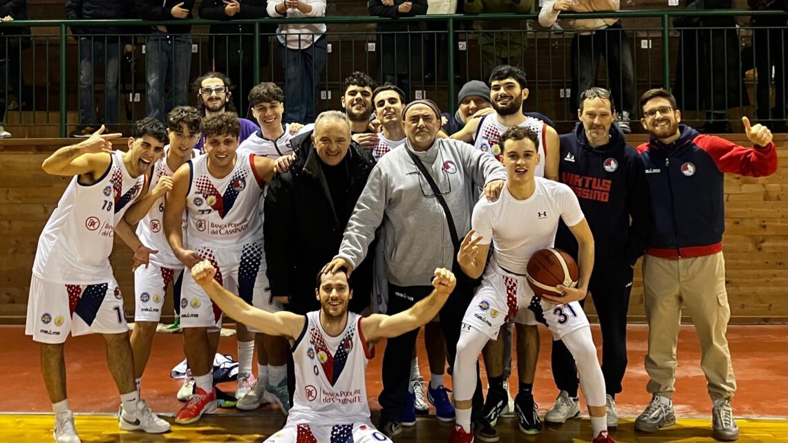 Basket Serie D, rimonta di carattere al Palasport di Cervaro: la BPC Virtus CUS Cassino piega Alatri 74-71 e riparte con fiducia