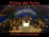 Rubano anche il Natale, a Doganella di Ninfa i ladri portano via il presepe e Gesù Bambino