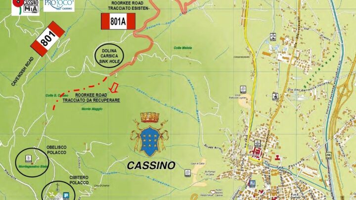 Trekking sui sentieri della memoria, la pro loco di Cassino propone la denominazione Roorkee Road