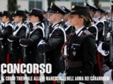 Arma dei Carabinieri, al via il sedicesimo concorso per il reclutamento di 898 allievi marescialli