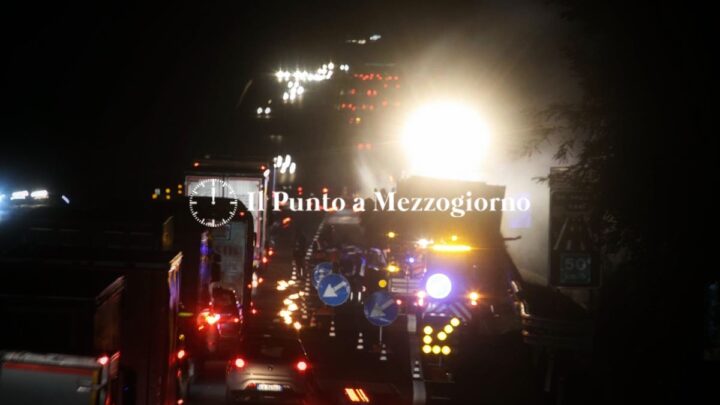 Incidente tra tre mezzi pesanti sulla A1 Milano-Napoli, tratto chiuso tra Caianello e San Vittore