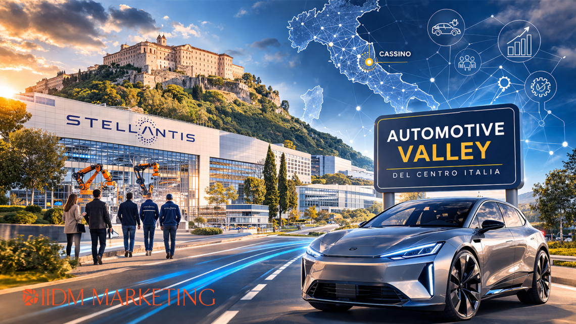 Un piano per rilanciare Stellantis a Cassino: la proposta di IIDM Marketing per una “Automotive Valley” e la crescita del territorio