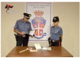 Aquino – Nasconde oltre un chilo di cocaina, arrestato 35enne