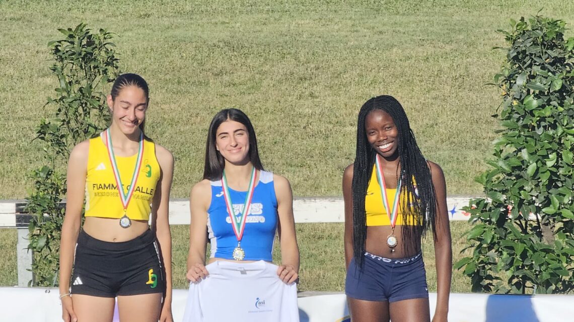 Atletica, il CUS Cassino al Trofeo Nazionale BravinSerena Burdi vince nel salto triplo