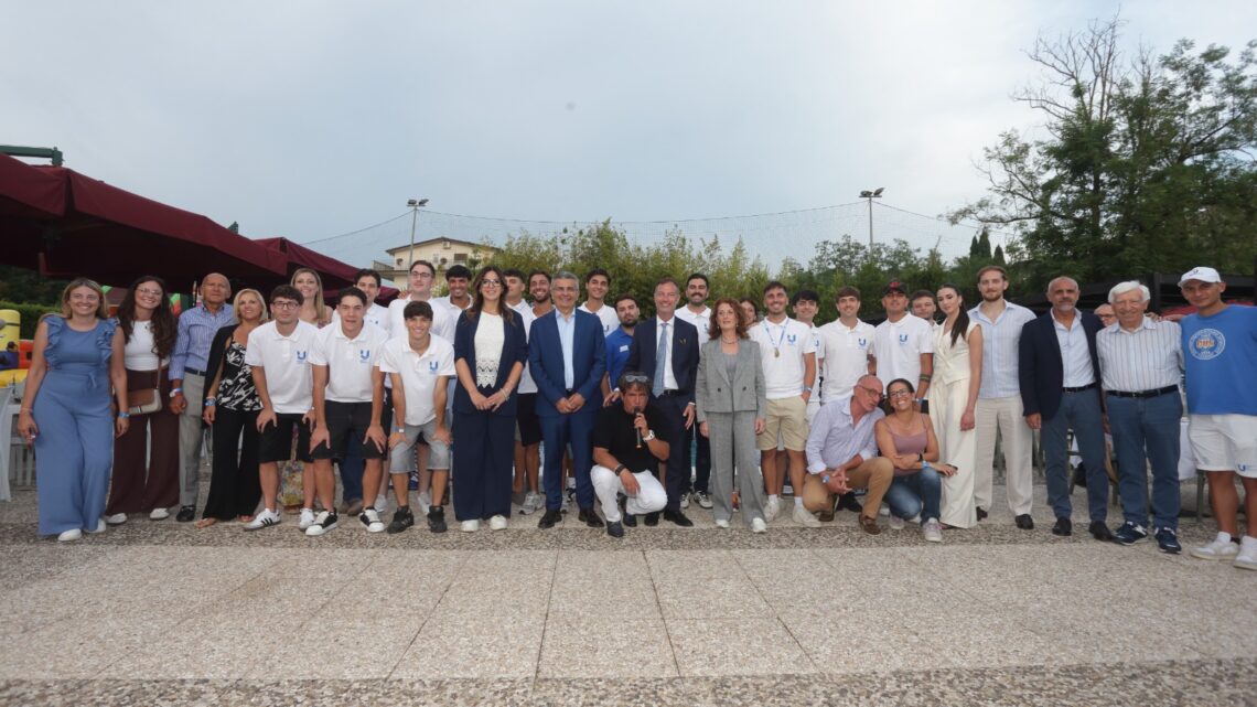 Il CUS Cassino ha festeggiato i Campioni d’Italia