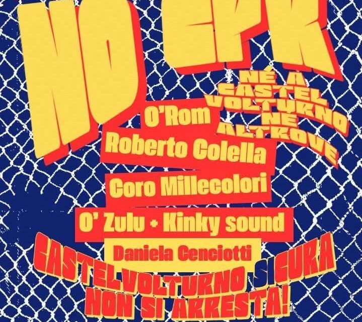 Castel Volturno, musica e impegno civile: il 2 luglio il concerto “No CPR” a Pinetamare