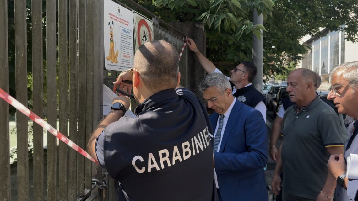 Villa Comunale di Cassino, accolta l’istanza del Comune: disposto il dissequestro parziale
