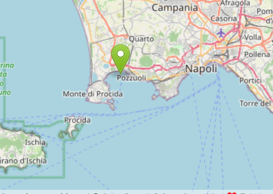 Terremoto campi flegrei, dieci feriti. Nuova scossa di magnitudo 3.8