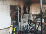 Incendio in un residence a Galluccio: l’intervento dei Vigili del Fuoco evita la propagazione del rogo