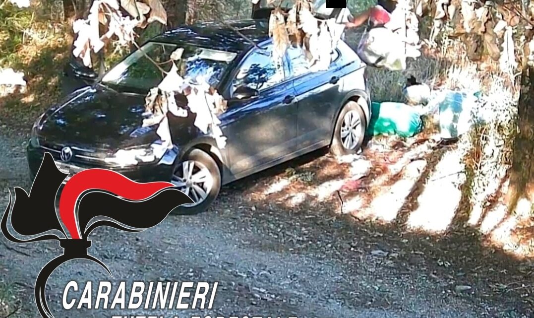 Abbandono di rifiuti lungo le strade comunali, denunciate tre persone
