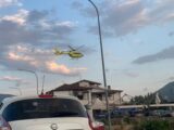 Incidente sulla Casilina a San Vittore del Lazio, interviene l’elisoccorso per un centauro
