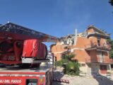 Cassino, esplosione in una palazzina. Due feriti gravi