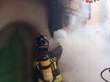 Incendio contatore elettrico, tempestivo intervento dei Vigili del Fuoco a Ceppagna