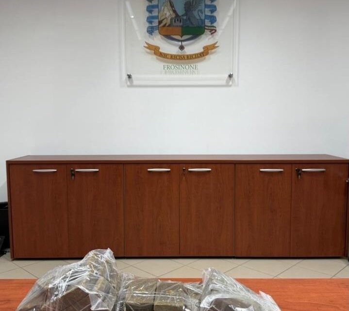 Ferentino – Fermato con 4 chili di hashish, 26enne arrestato