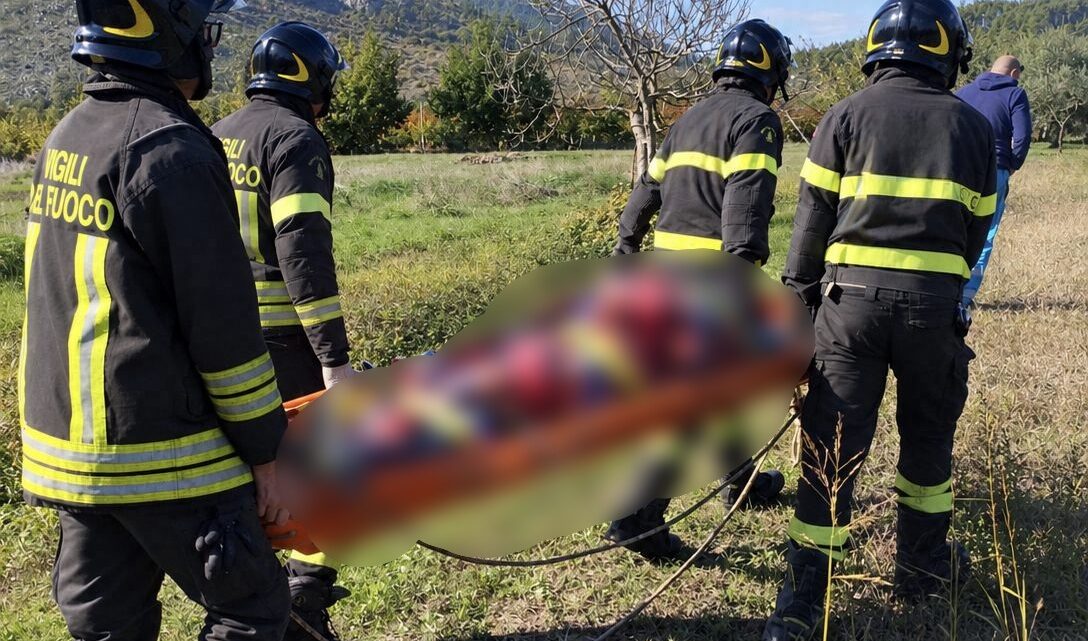 Mignano Monte Lungo – 75enne cade in un fossato, salvata dai Vigili del Fuoco