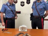 Trovato con armi da taglio e munizioni, pensionato denunciato a Coreno Ausonio