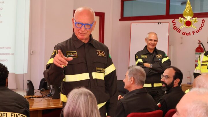 Visita istituzionale del Direttore Regionale dei Vigili del Fuoco alla sede centrale e al Distaccamento di Cassino