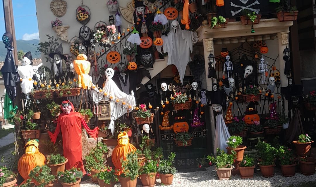 Cassino, a Caira la casa degli spettri della famiglia Pallucci: Halloween è una tradizione di famiglia
